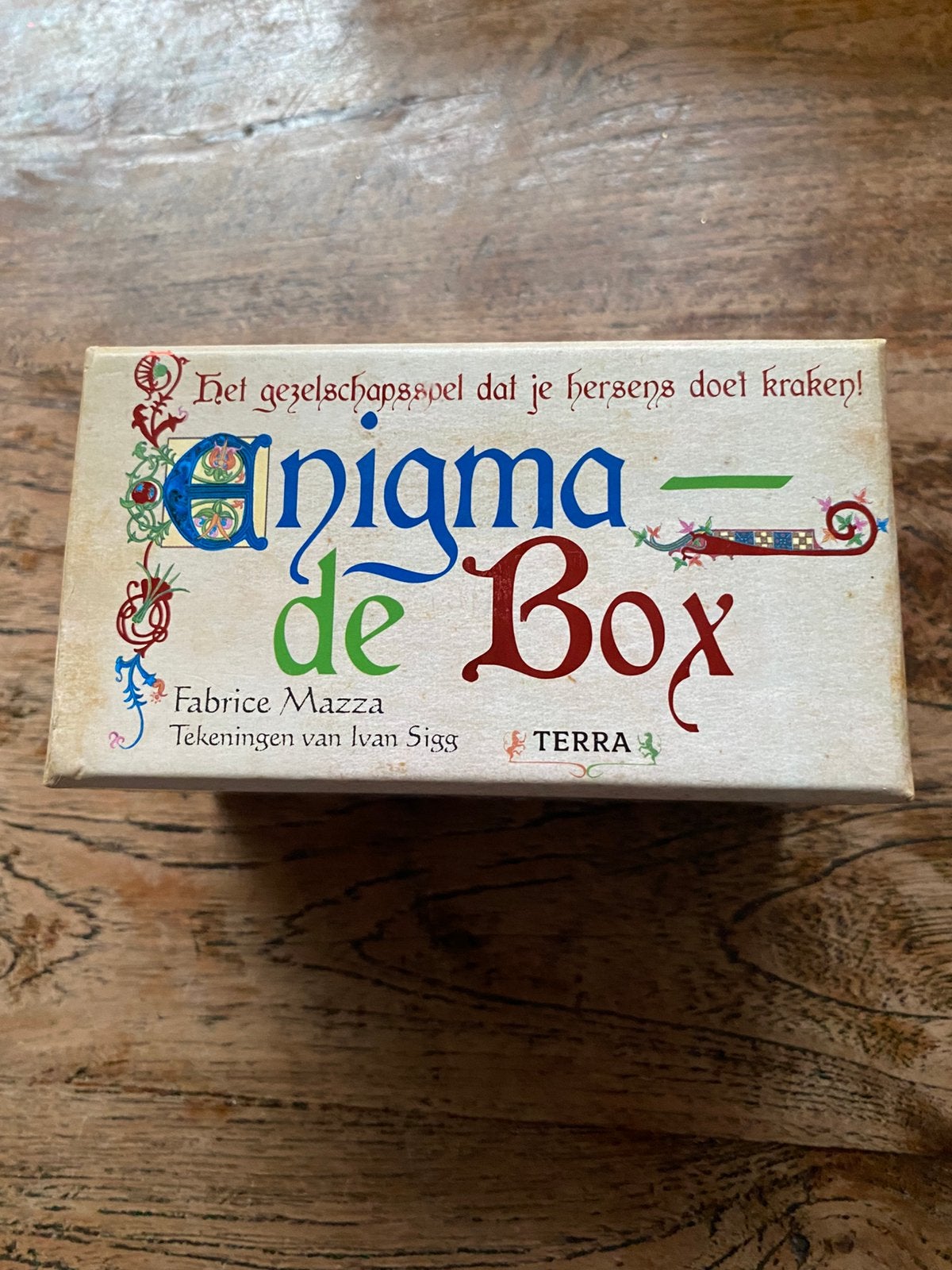 Enigma de Box, Ophalen of Verzenden