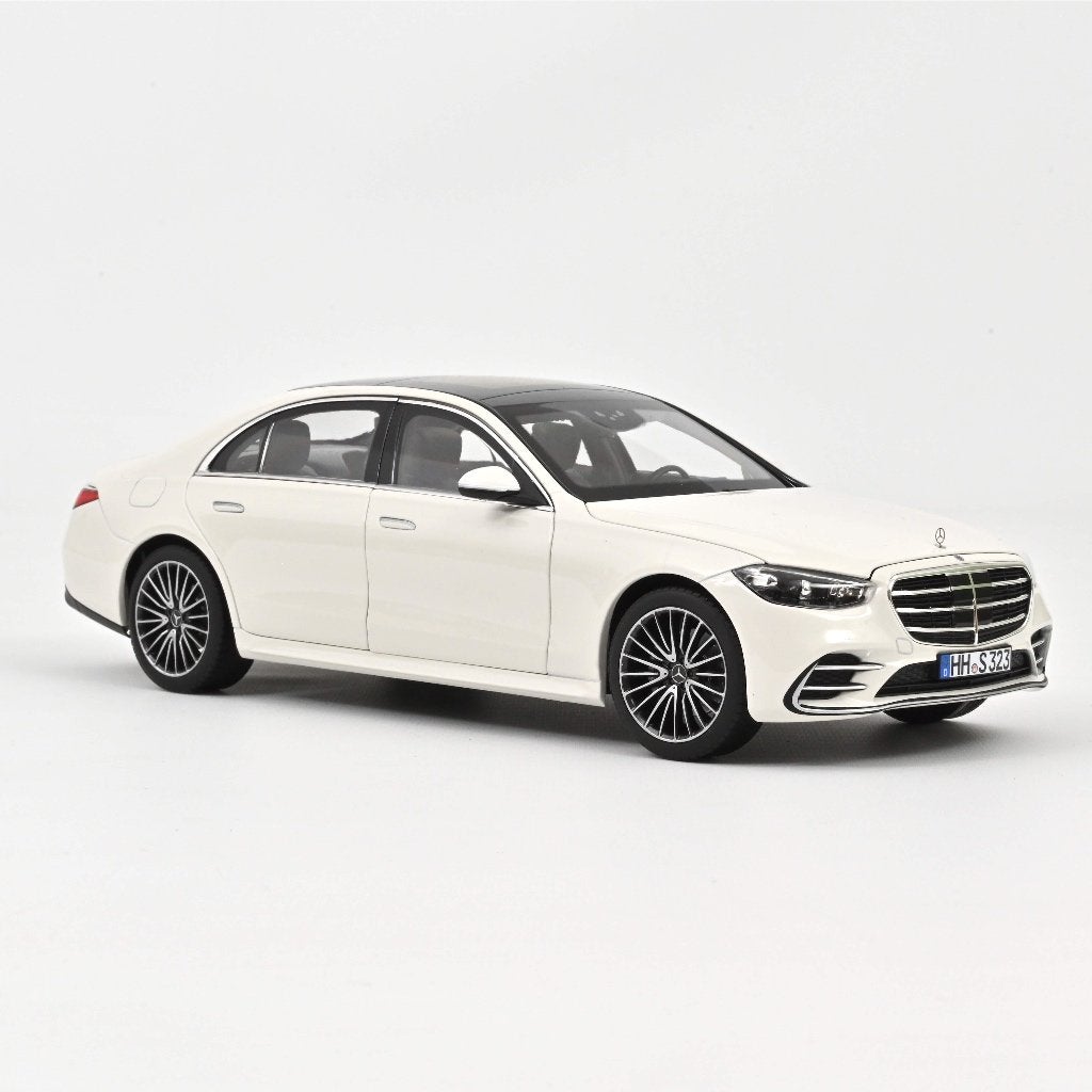 Mercedes Benz S-Class AMG-Line 2021 Wit 1/18 NOREV R. 183807, Verzenden, Nieuw, Auto, Norev