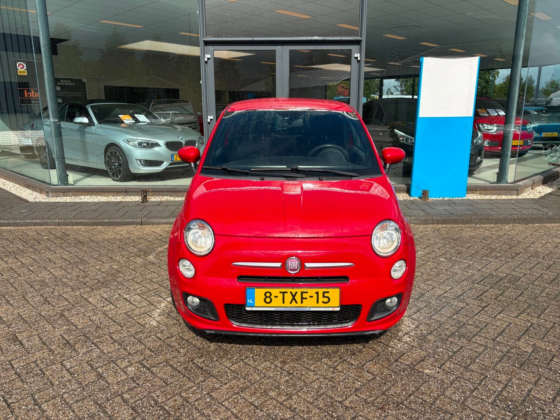 Fiat 500 0.9 TwinAir Turbo 500S, Auto's, Voorwielaandrijving, Dealer onderhouden, Leder en Stof, 905 kg