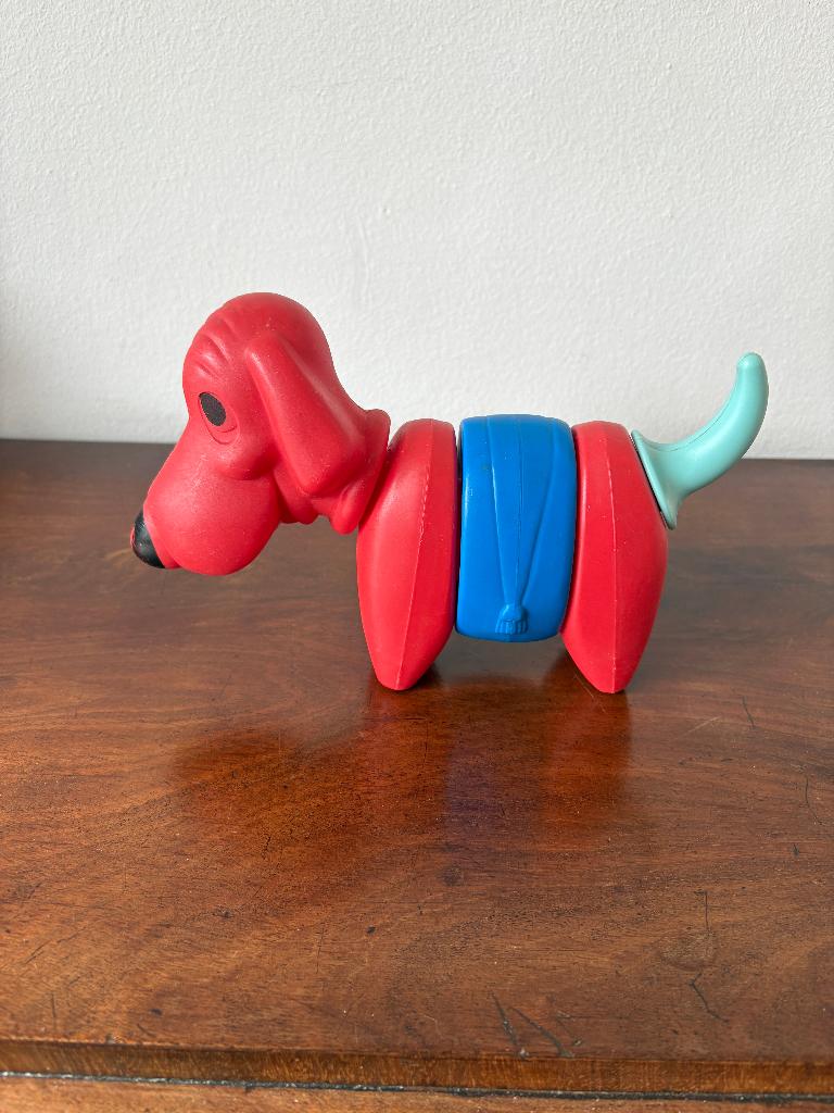 Vintage Tupperware speelgoed uit de jaren ’60 ’70 hond, Ophalen of Verzenden, Gebruikt