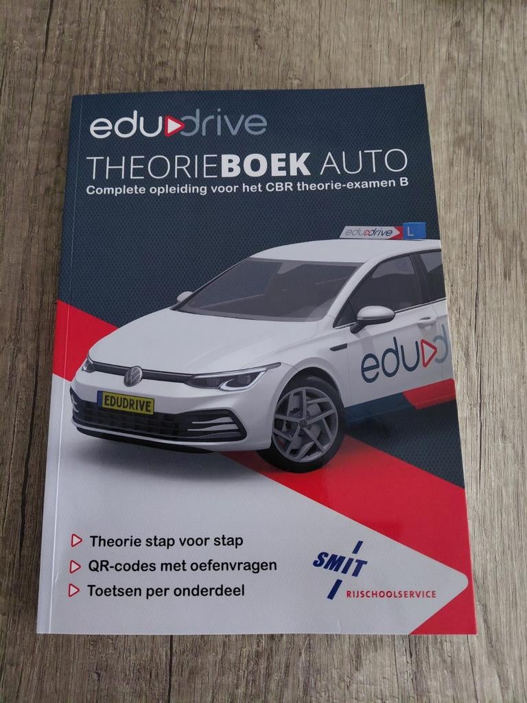 EduDrive Theorieboek Auto CBR Examen B, Boeken, Studieboeken en Cursussen, Ophalen of Verzenden, Nieuw, Overige niveaus, EduDrive