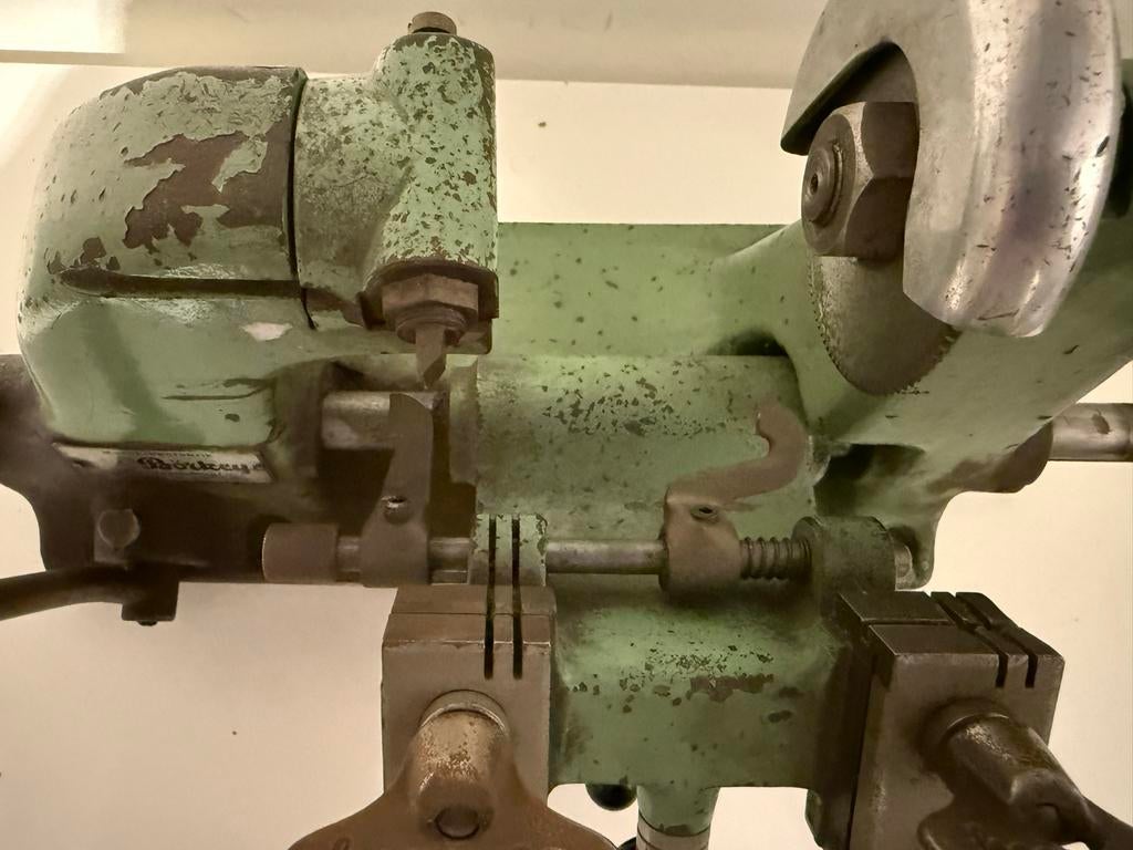 Vintage Borkey sleutelsnijmachine, Doe-het-zelf en Verbouw, Ophalen of Verzenden, Gebruikt