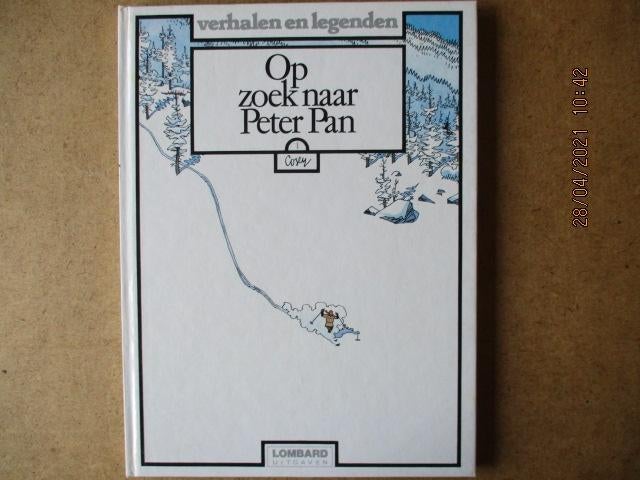 adv1815 op zoek naar peter pan 1 hc, Eén stripboek, Ophalen, Gelezen