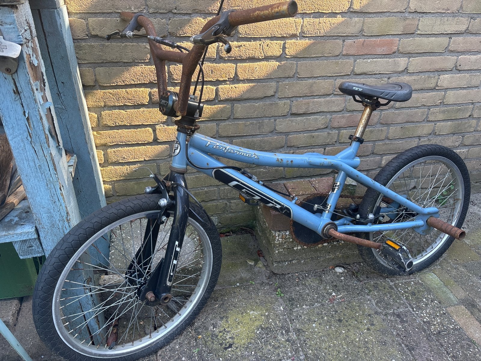 GT Performer BMX Fiets - Opknapper, Ophalen, Gebruikt, Staal, Velgrem