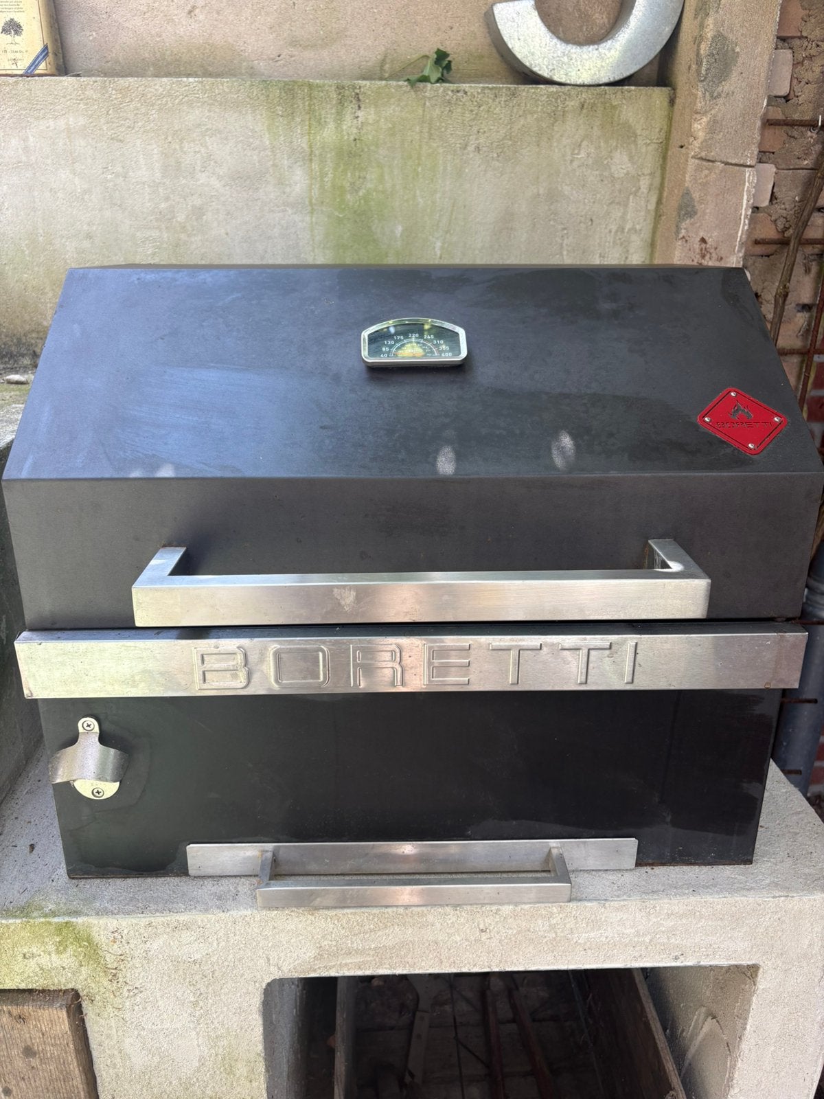 BBQ Boretti mat zwart, Ophalen of Verzenden, Gebruikt
