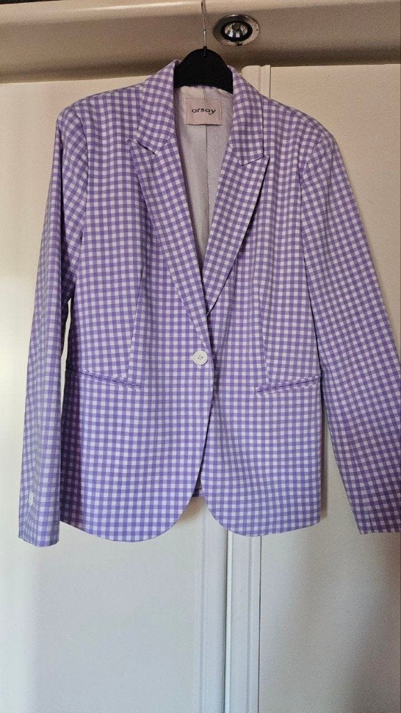 Blazer by Orsay, Kleding | Dames, Maat 38/40 (M), Kostuum of Pak, Paars, Ophalen of Verzenden
