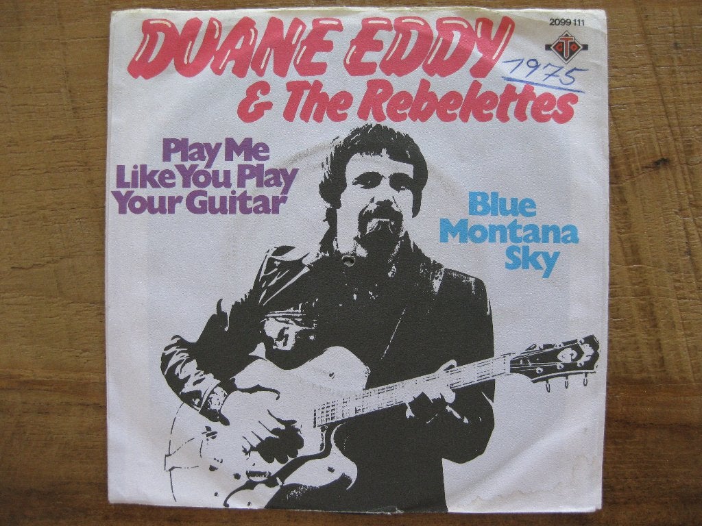 Single Duane Eddy & The Rebelettes   "Play me like you play", Cd's en Dvd's, Ophalen of Verzenden, Gebruikt, Pop