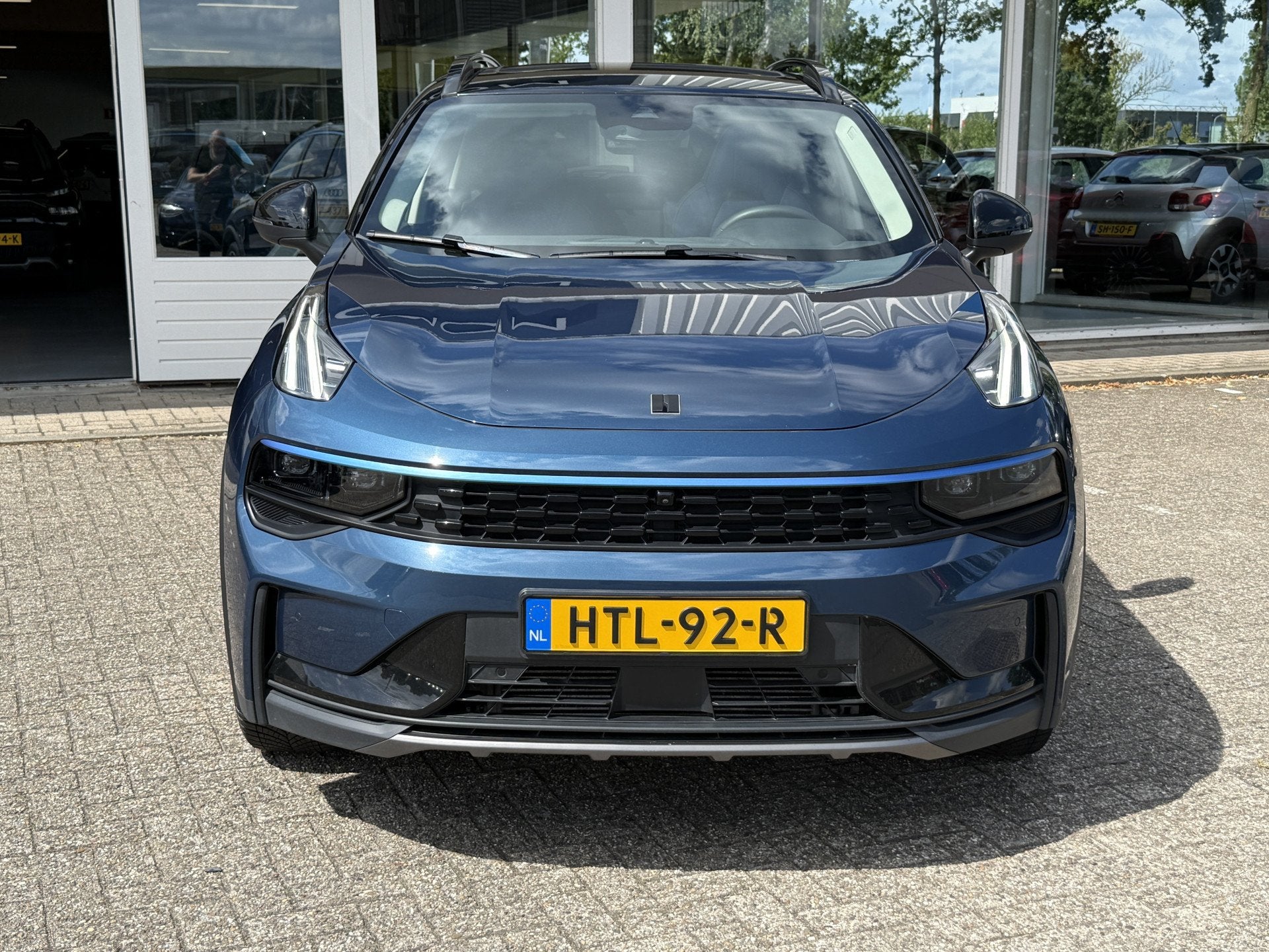 Lynk & Co 01 1.5 Hybrid | Trekhaak | LED | 360 camera | Keyl, Auto's, Blauw, Leder en Stof, Plug-in hybride, Bedrijf