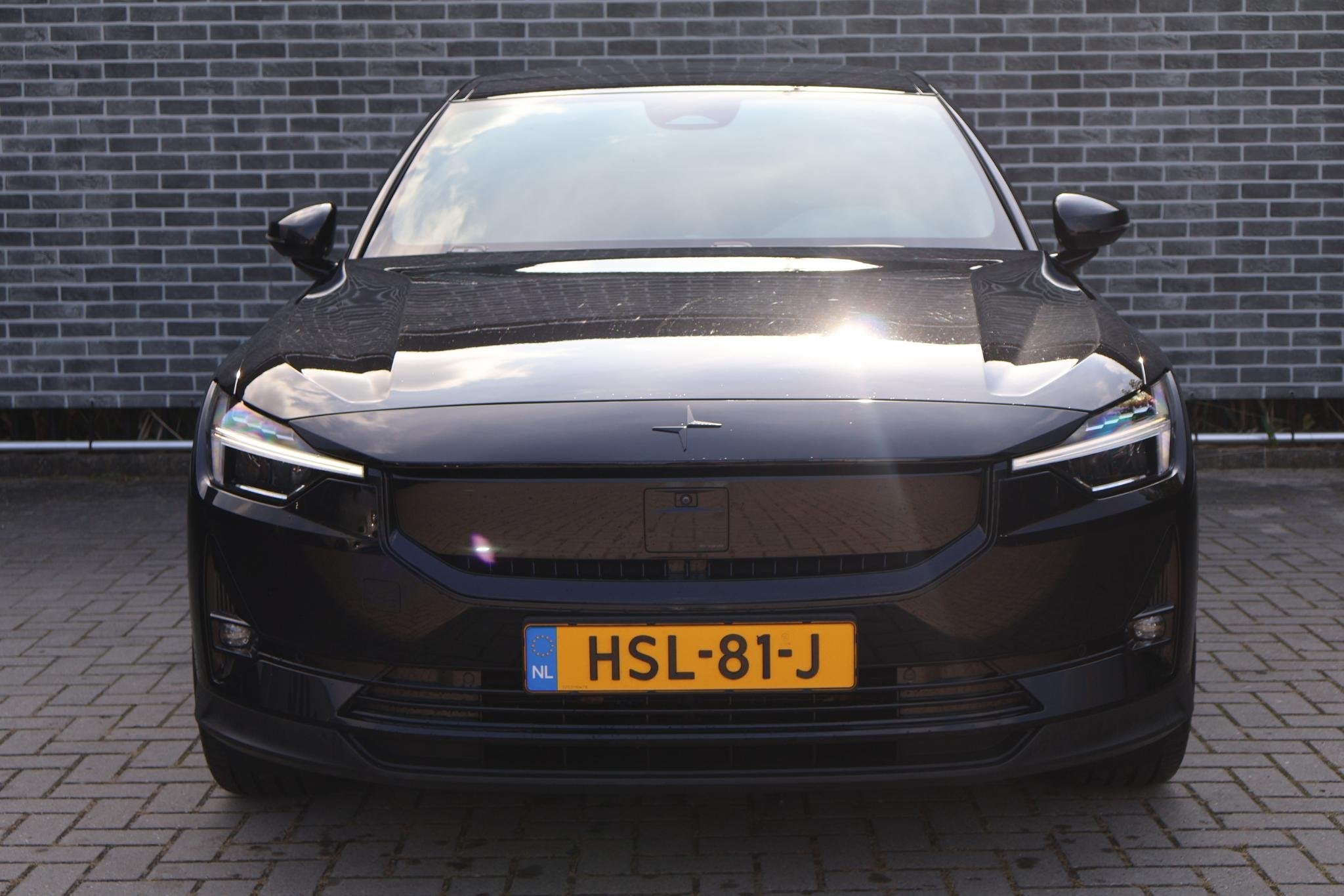 Polestar 2 Long Range Single Motor 82 kWh | Trekhaak | Panor, Auto's, Gebruikt, 82 kWh, Zwart, Origineel Nederlands