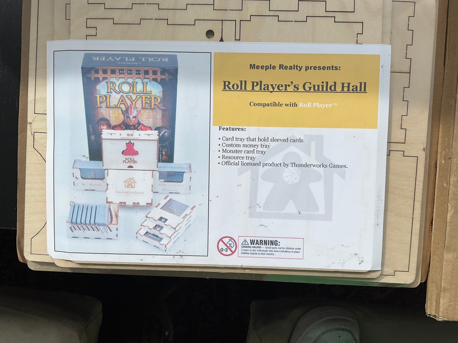 Inserts voor Roll Player en Tzolk'in - Nieuw in seal, Ophalen of Verzenden, Nieuw
