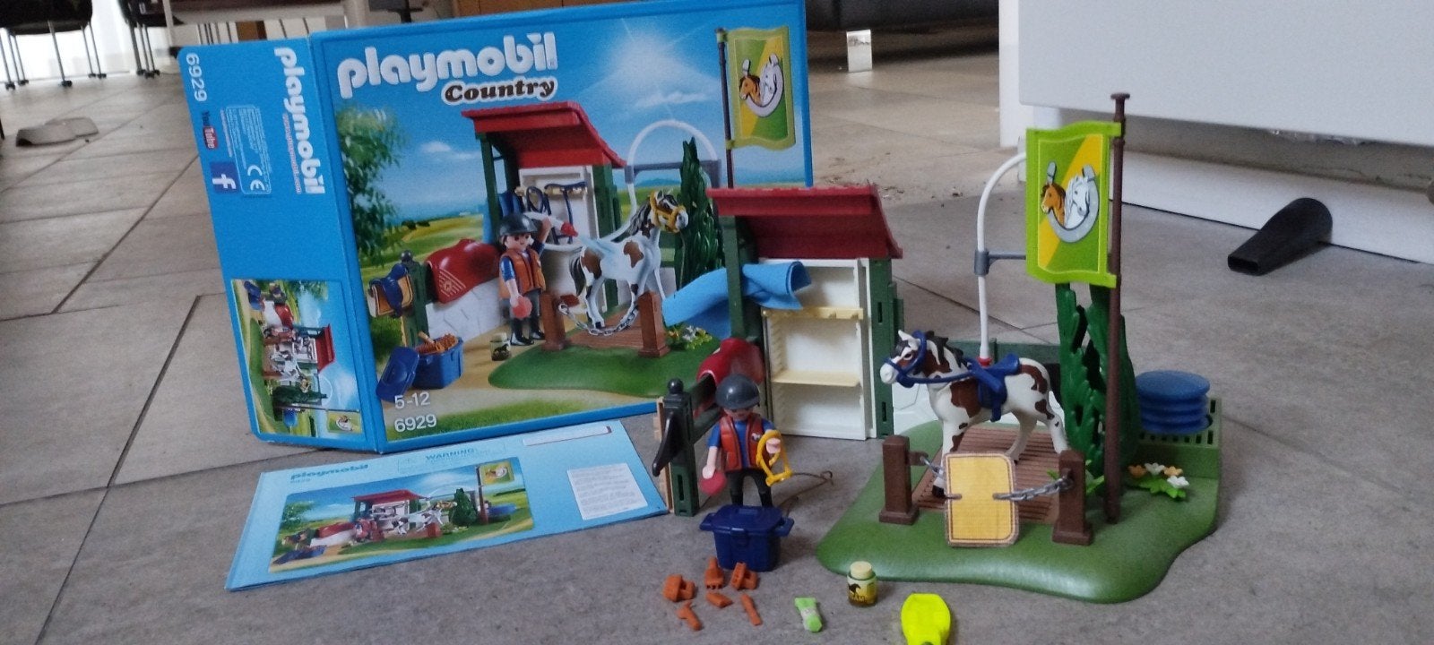 Playmobil Country 6929 Paardenwasplaats, Complete set, Overige typen, Ophalen of Verzenden, Zo goed als nieuw