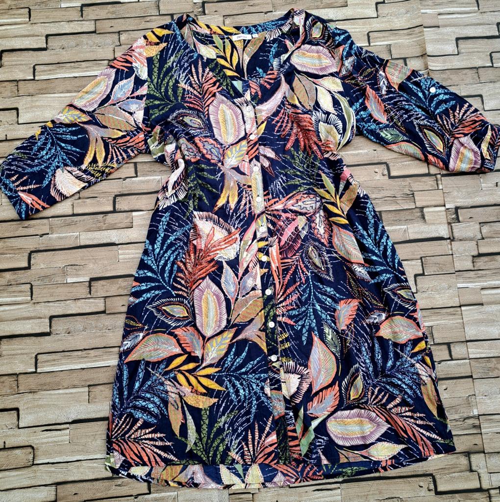 PAPRIKA- multicolor doorknoopjurk, 48/50, Kleding | Dames, PAPRIKA, Overige kleuren, Verzenden, Jurk
