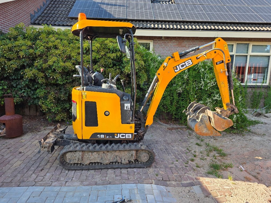 Te koop minigraver JCB 18-Z bouwjaar 2025, Zakelijke goederen, Machines en Bouw | Kranen en Graafmachines, Ophalen of Verzenden