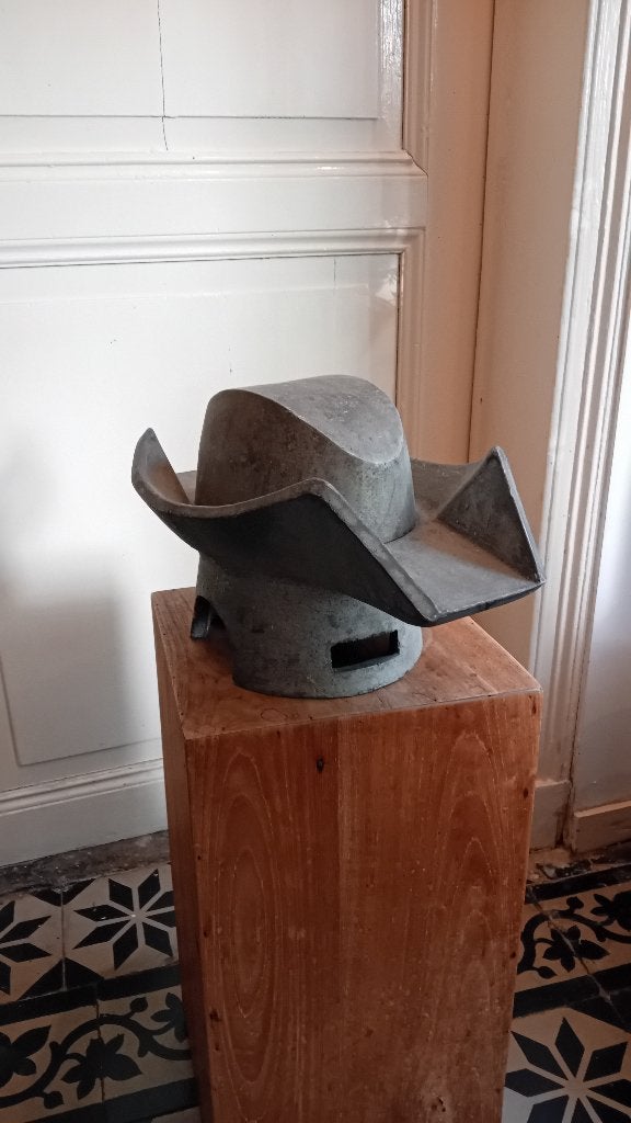 Aluminium hoedenmal cowboyhoed, Ophalen of Verzenden