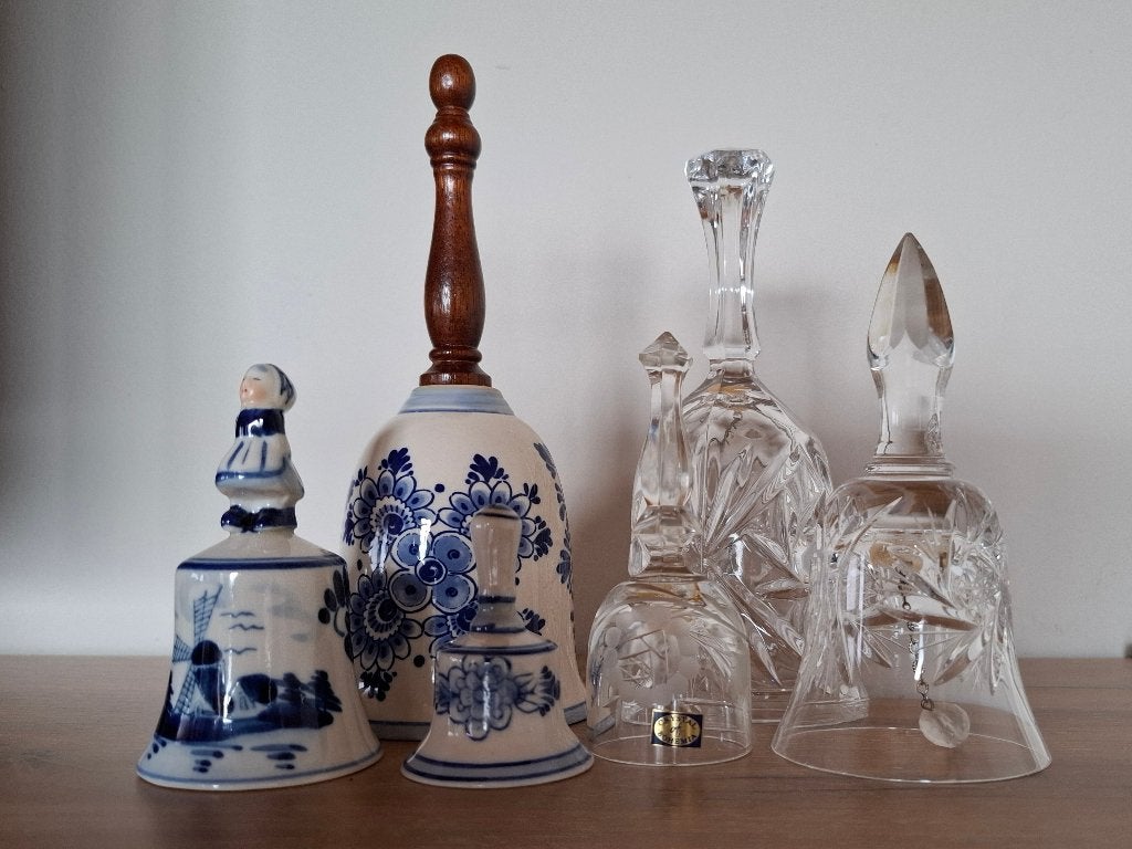 Mooie verzameling vintage handbellen, Ophalen of Verzenden