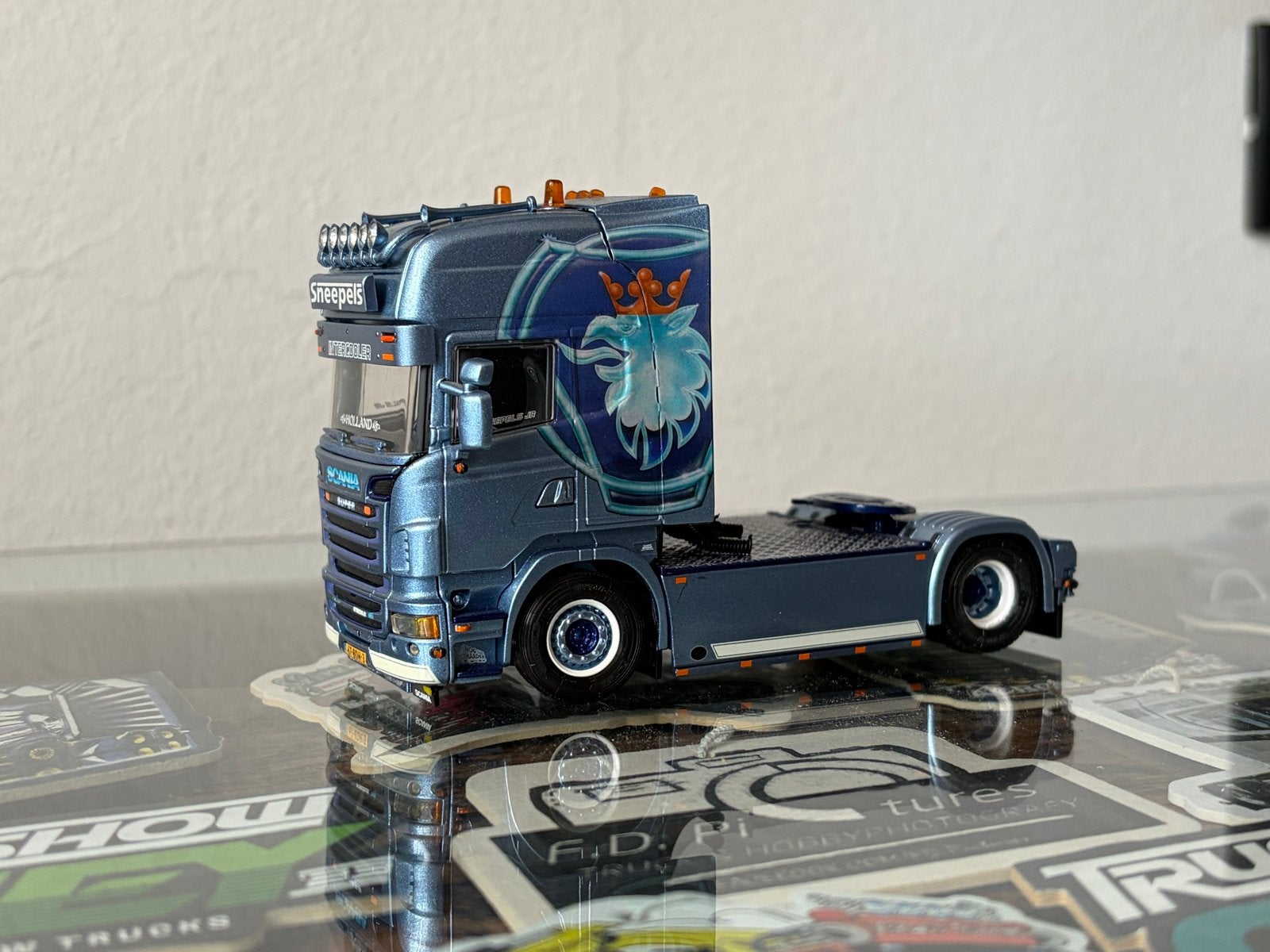 WSI Models Scania R6 Topline Sneepels, Verzenden, Nieuw, Overige merken