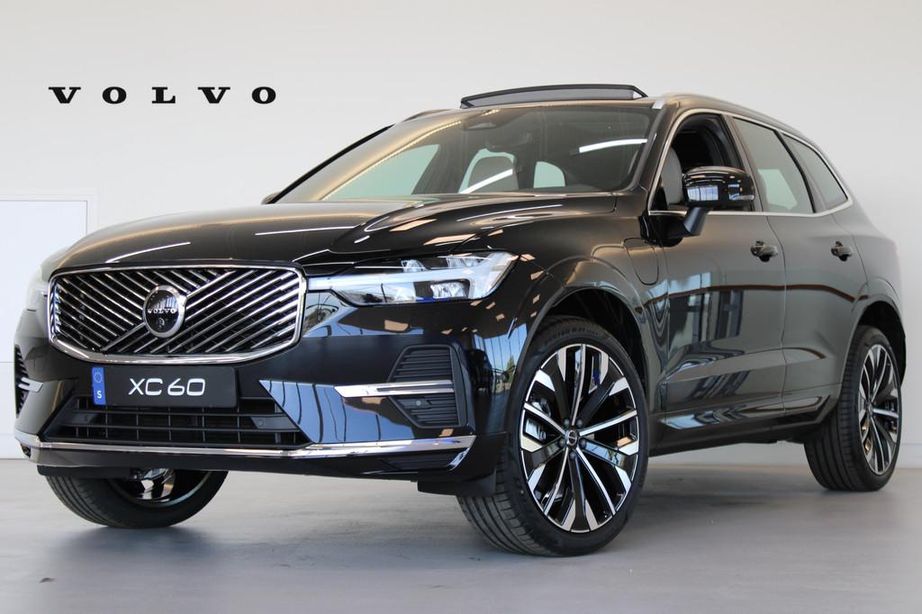 Volvo XC60 T6 350PK Ultra Bright, Gebruikt, 4 cilinders, 24 maanden, Zwart