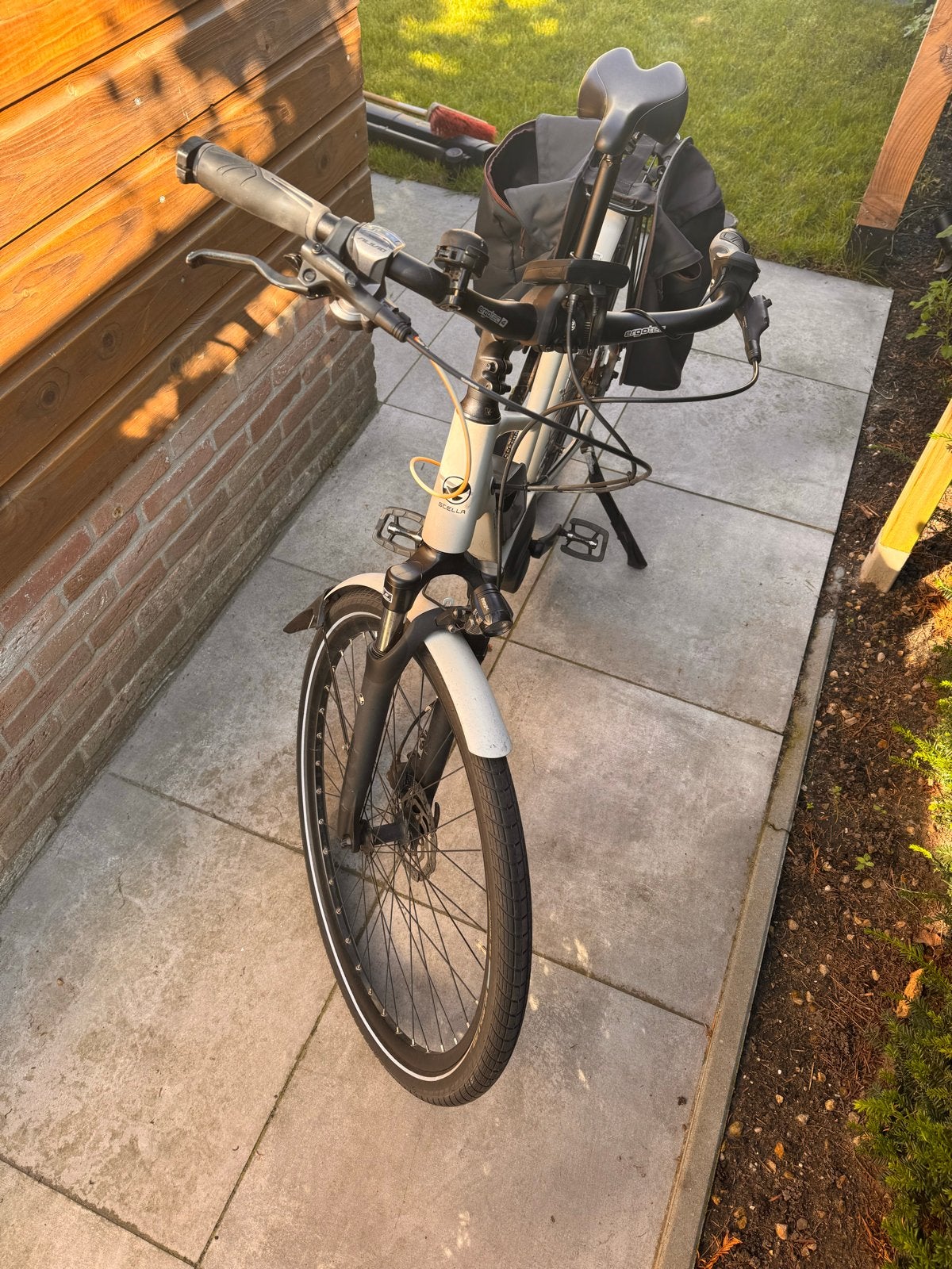 Stella Trekking Light Grijs MDB Premium E-bike, 51 tot 55 cm, Ophalen of Verzenden, Gebruikt, 50 km per accu of meer