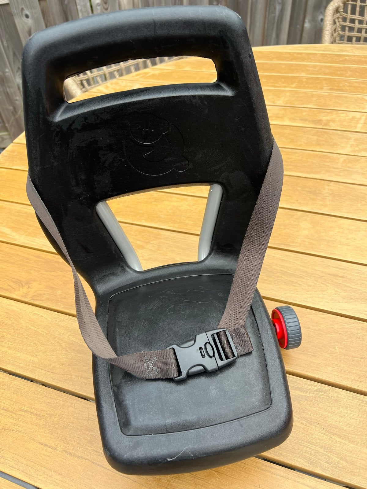 Qibbel achterzitje 6+, Ophalen of Verzenden, Gebruikt, 9 t/m 18 kg, Achterzitje