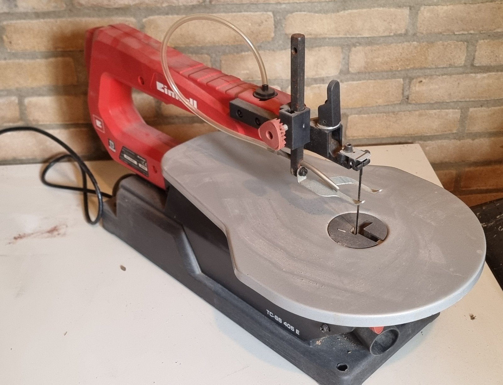Einhell Figuurzaag, Ophalen, Minder dan 600 watt, Figuurzaag, 30 tot 70 mm
