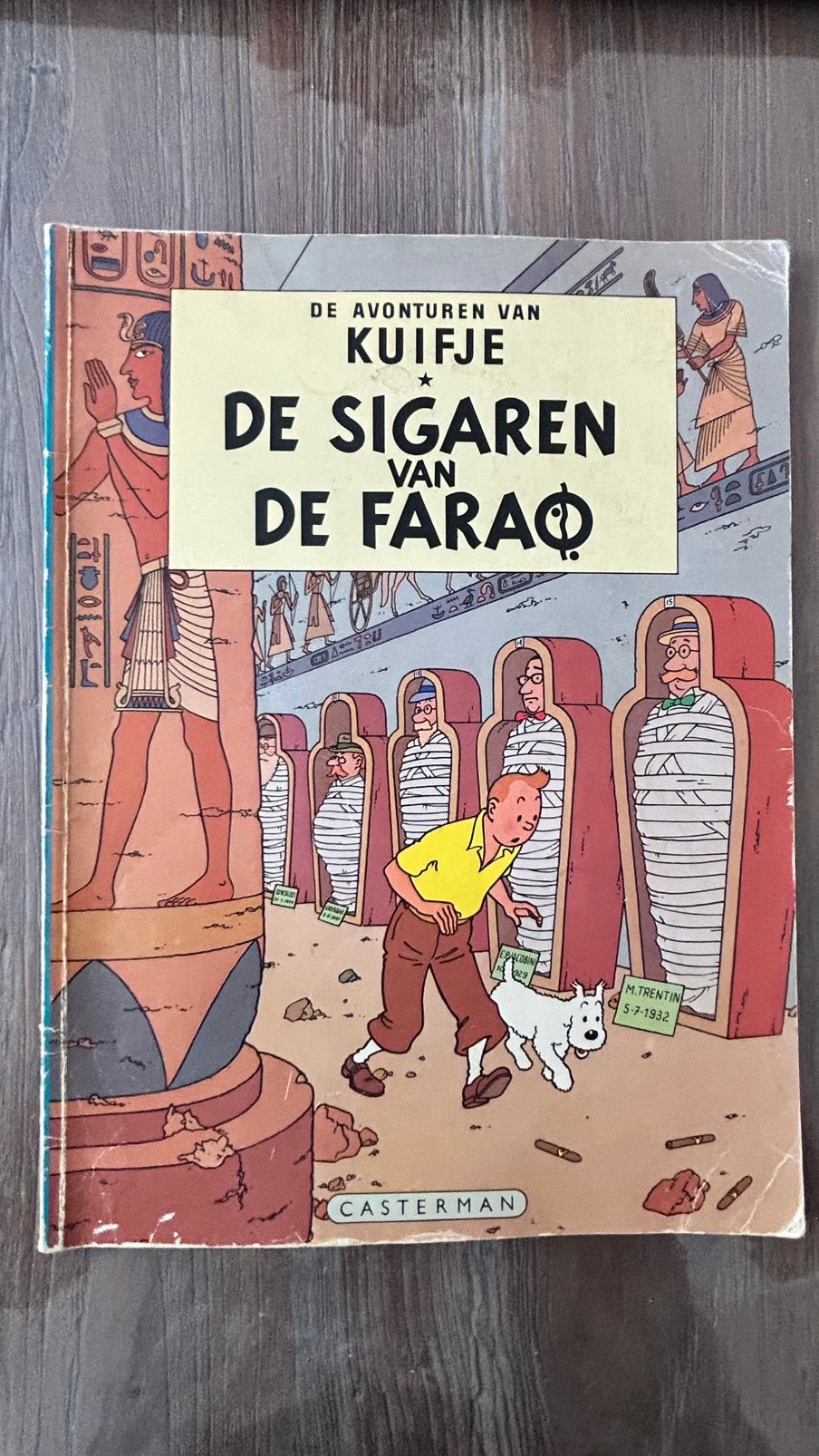 Kuifje, De sigaren van de farao 1969, Eén stripboek, Ophalen of Verzenden, Gelezen