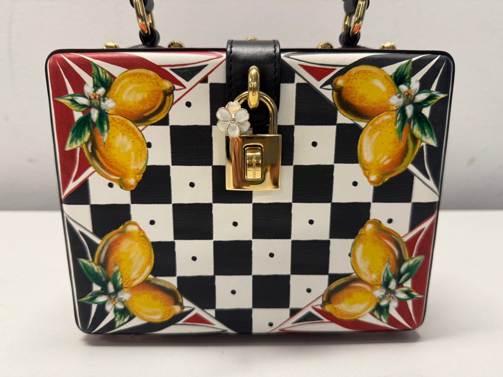 Dolce & Gabbana Box Carretto Print Top Handle Bag **NIEUW**, Ophalen of Verzenden, Nieuw, Overige kleuren, Overige typen