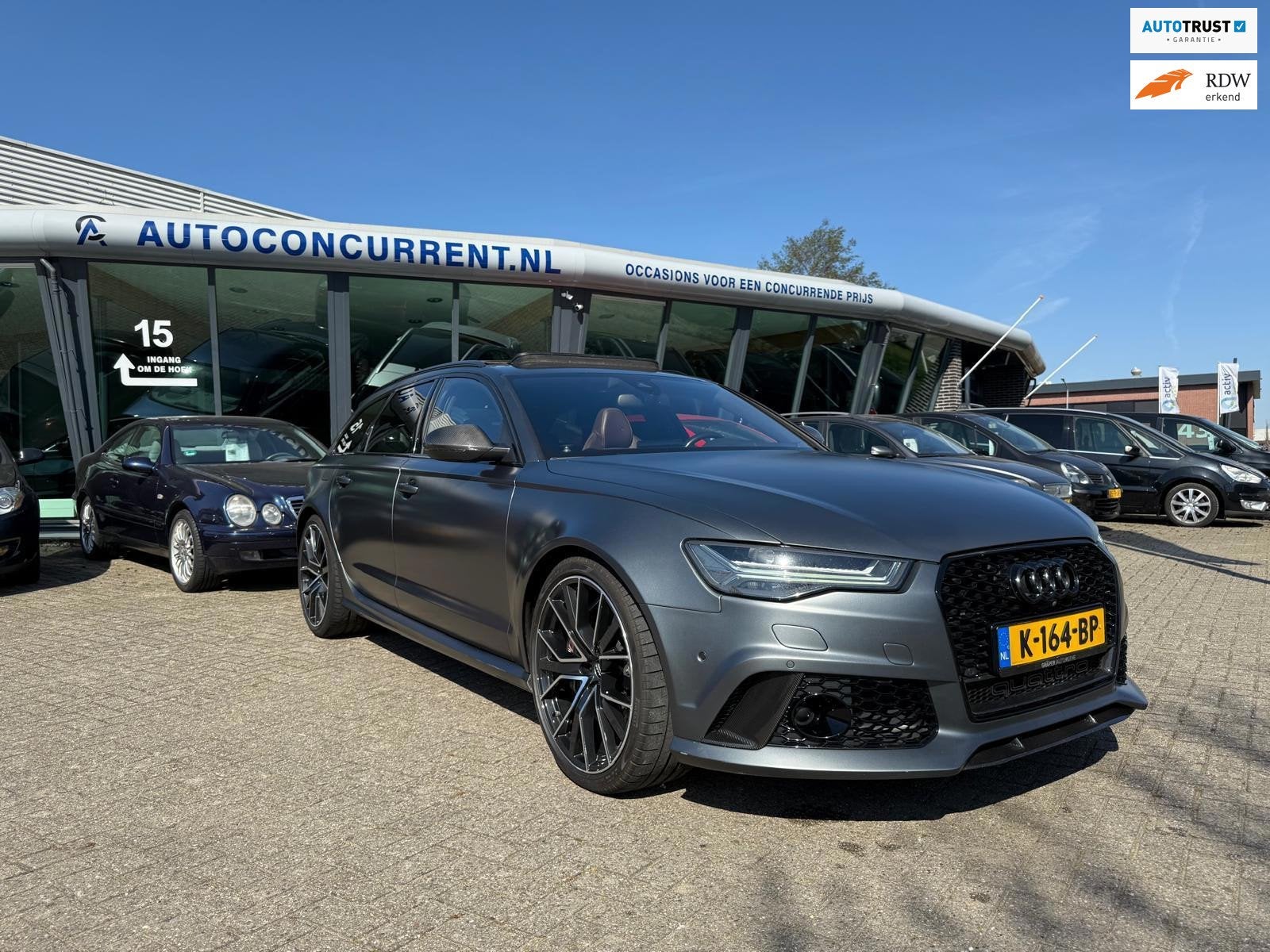Audi RS6 Avant 4.0 TFSI RS 6 quattro performance Pro Line Pl, Auto's, Automaat, Gebruikt, 3993 cc, Adaptive Cruise Control