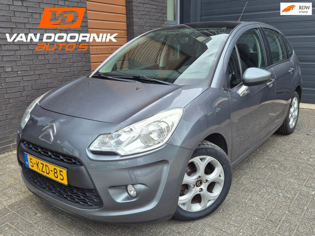 Citroen C3 1.4 VTi Dynamique Airco/Cruise Control/Nieuwe APK, Auto's, Voorwielaandrijving, Euro 5, Stof, Zwart
