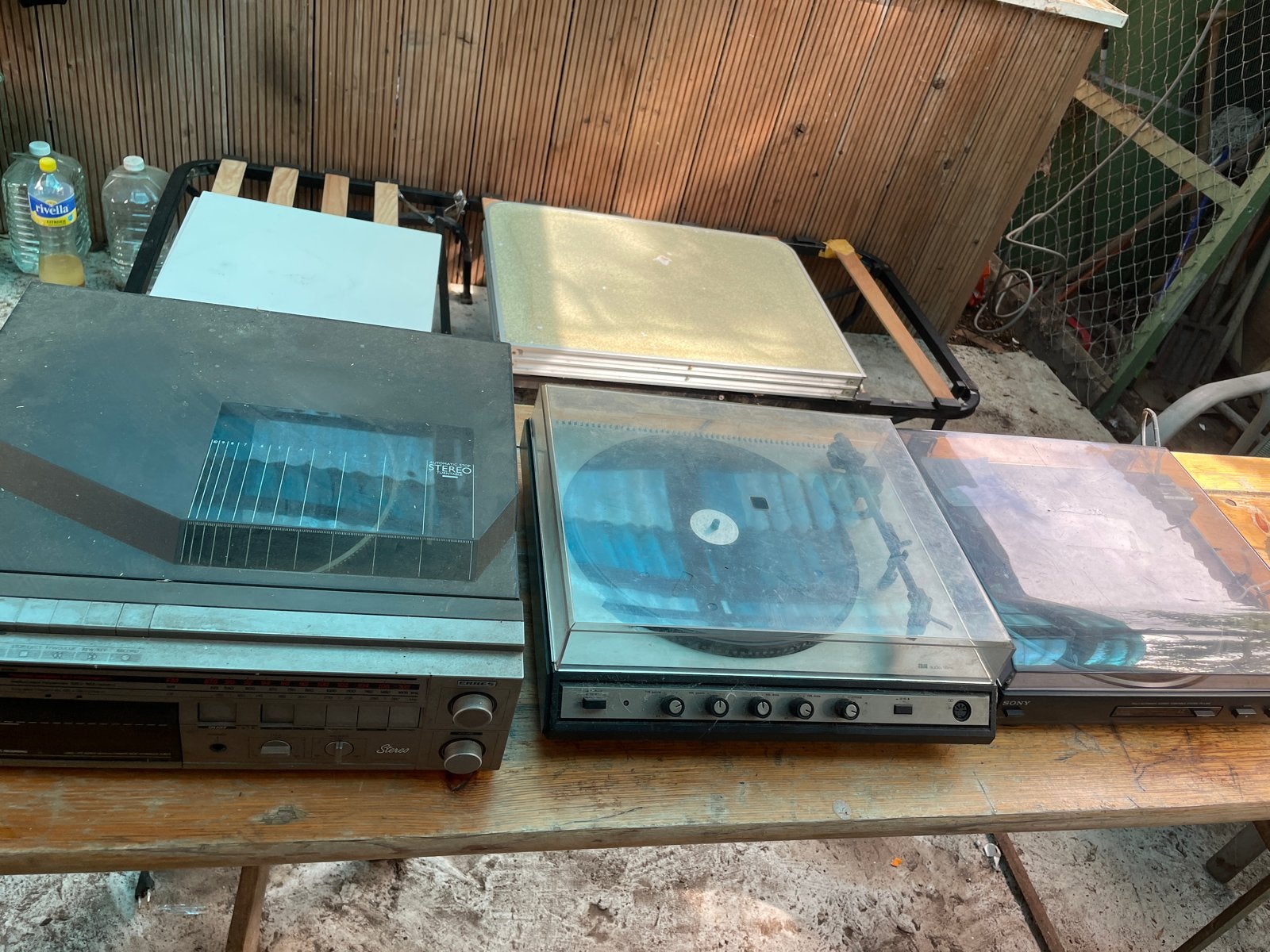 Vintage Platenspelers - Dual en Philips, Ophalen of Verzenden, Gebruikt, Platenspeler, Dual