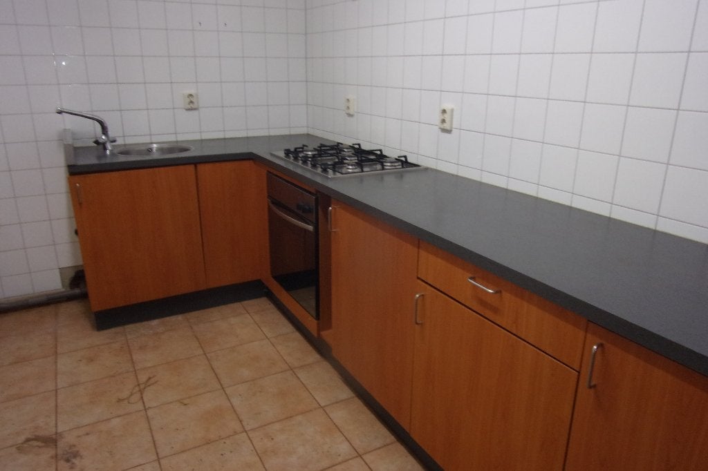 KEUKEN BLOK incl Elektrische oven en 5 pits gas stel, Ophalen, Gebruikt, 50 tot 100 cm, Minder dan 100 cm