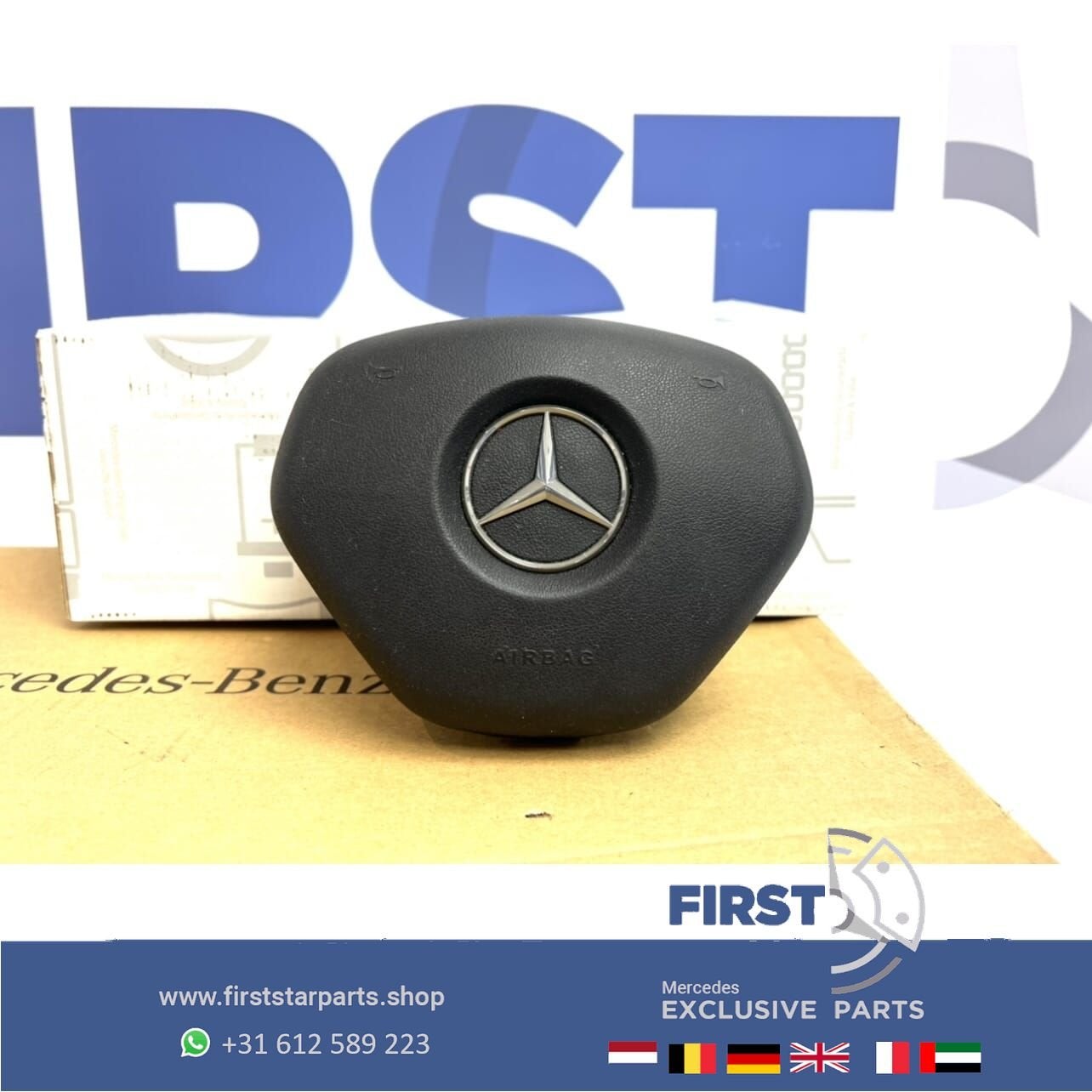 Mercedes Stuur airbag A B C CLA E G GLA GLC GLE S Klasse STU, Gebruikt, -, Ophalen of Verzenden, -