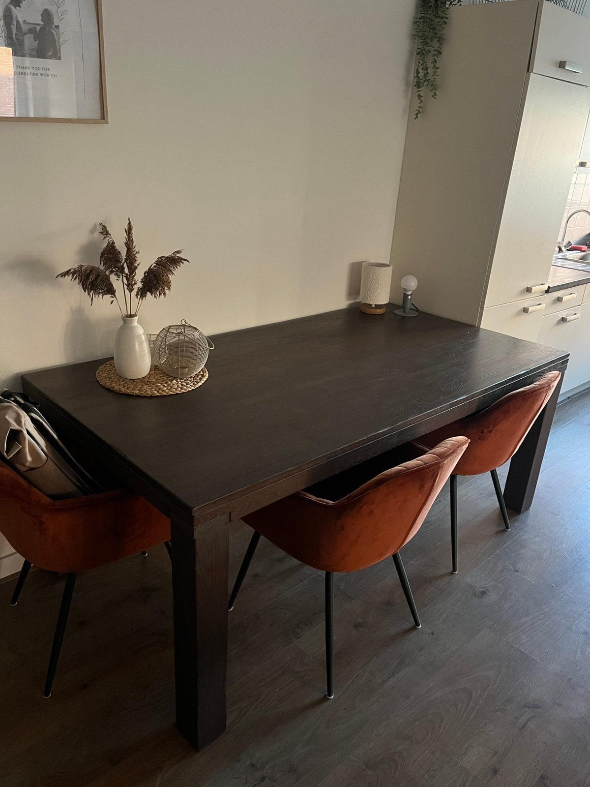 Henders & Hazel eettafel, Huis en Inrichting, Tafels | Eettafels, Ophalen, 50 tot 100 cm, Zo goed als nieuw, 150 tot 200 cm