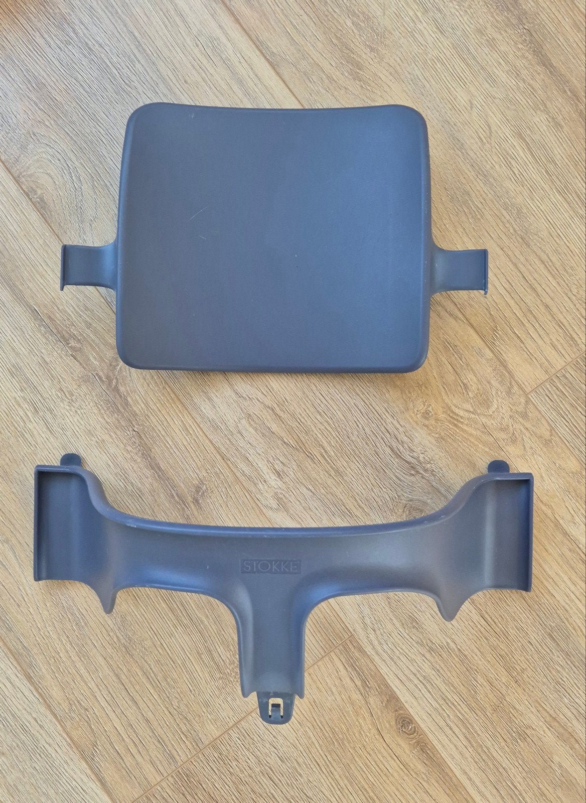 Stokke Tripp Trapp Baby Set blauw (zonder eetblad), Ophalen of Verzenden, Gebruikt, Meegroeistoel