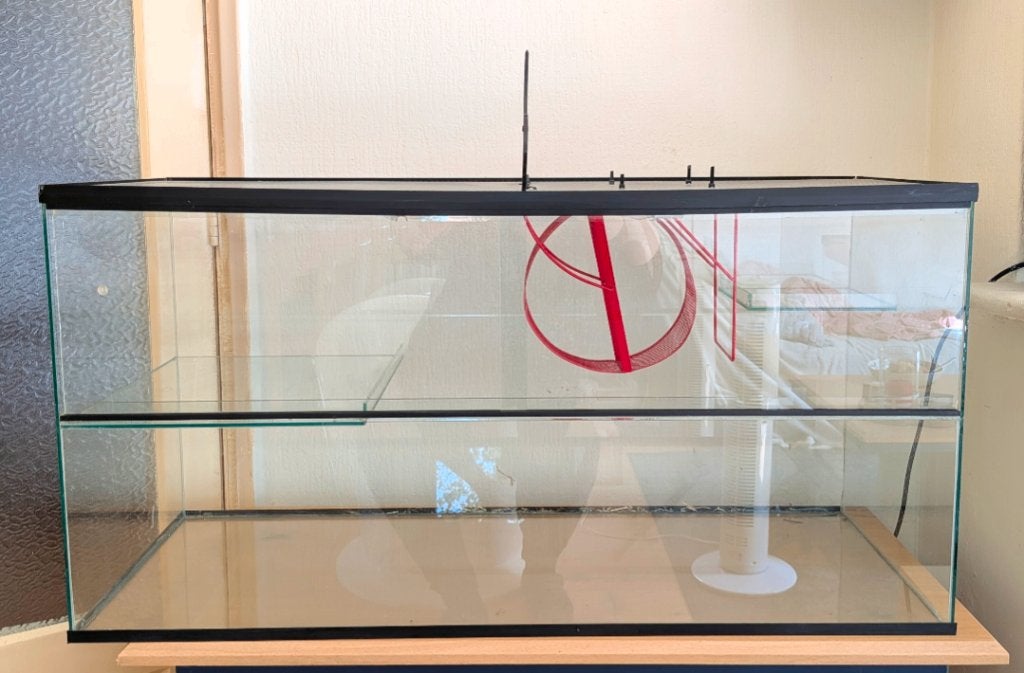 Gerbilarium 100x50x40, Gebruikt, Muis, Hok, 75 tot 110 cm