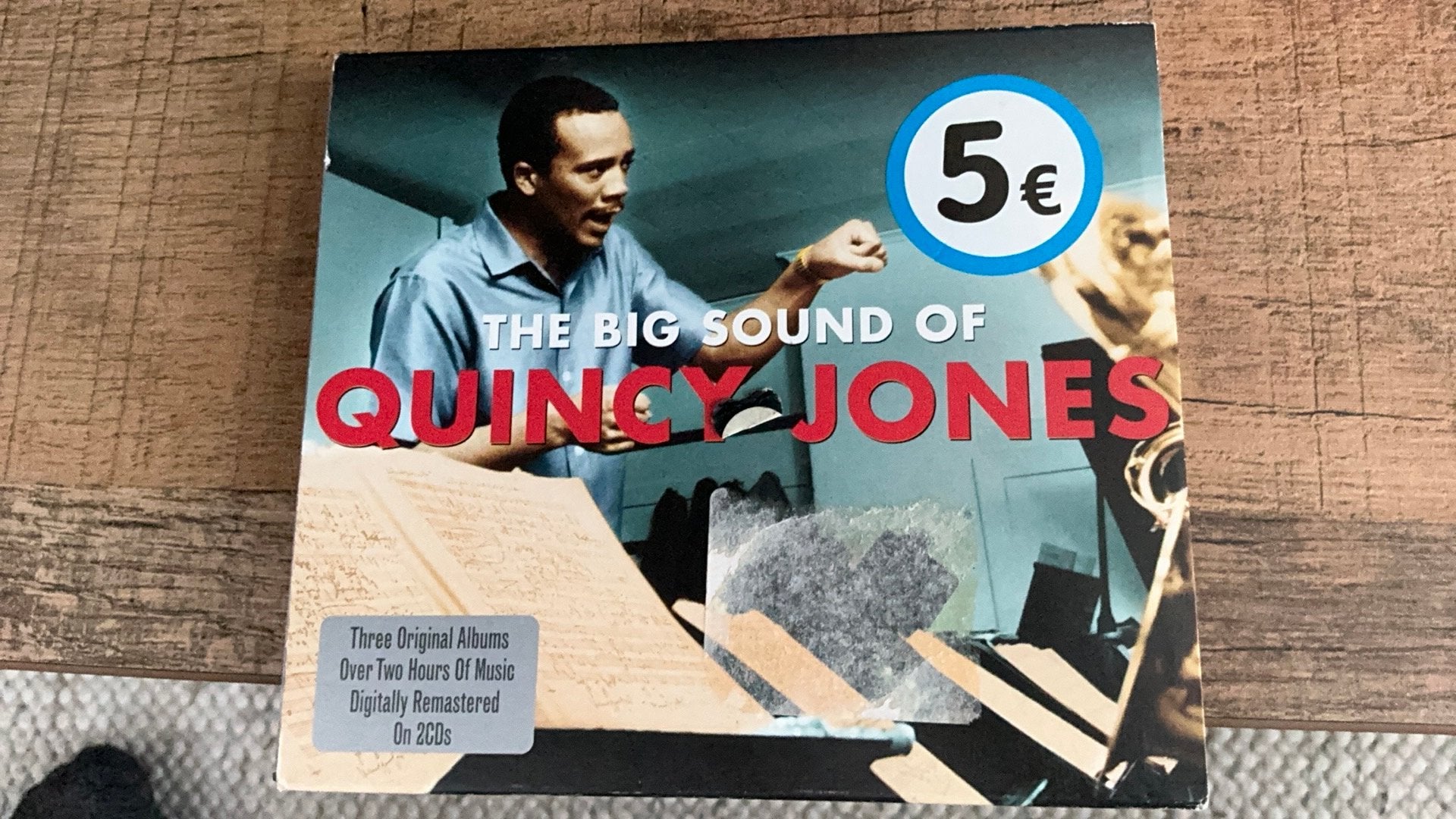 Quincy Jones, The Big Sound Of Quincy Jones, 2 cd’s, Ophalen of Verzenden, Zo goed als nieuw