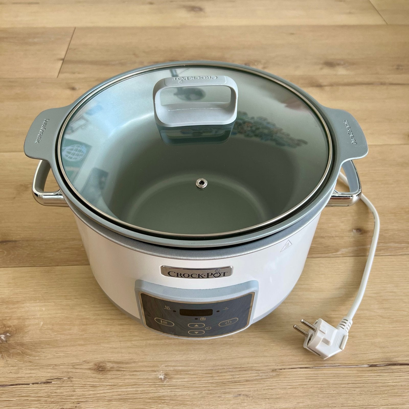 Crock-Pot Slowcooker CSC026X - Geschikt voor inductie, Witgoed en Apparatuur, Slowcookers, Ophalen of Verzenden, Timer, Zo goed als nieuw