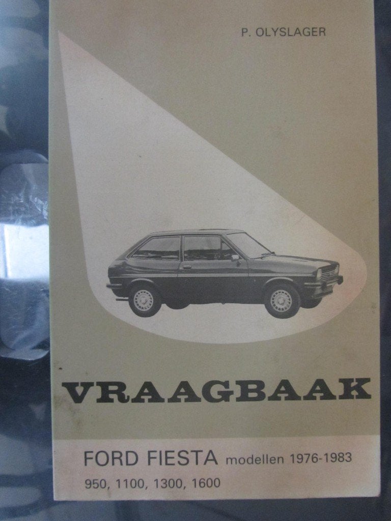 vraagbaak   FORD FIESTA  1976 /1983, Auto diversen, Handleidingen en Instructieboekjes, Ophalen of Verzenden