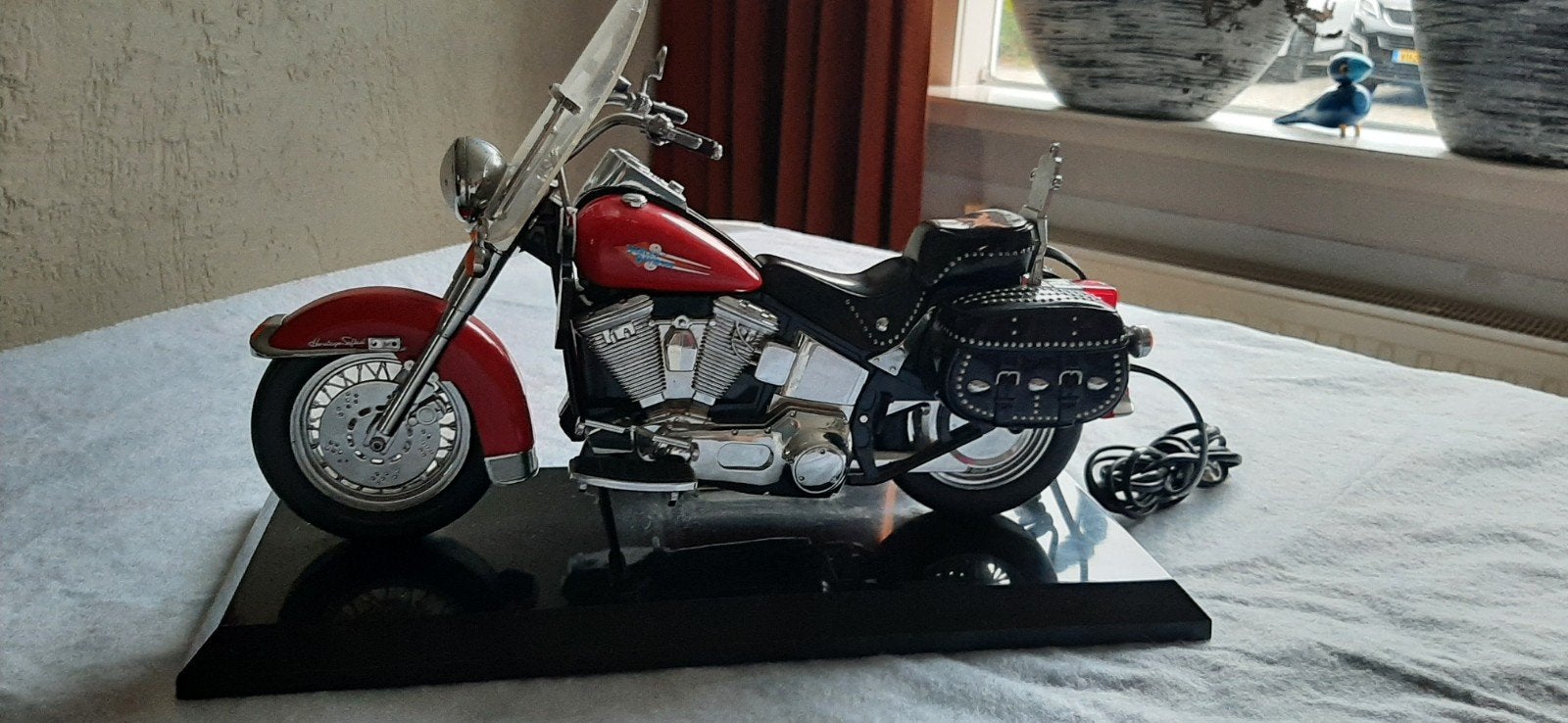 Harley-Davidson motor telefoon, rood/zwart, Ophalen, Zo goed als nieuw, Overige typen