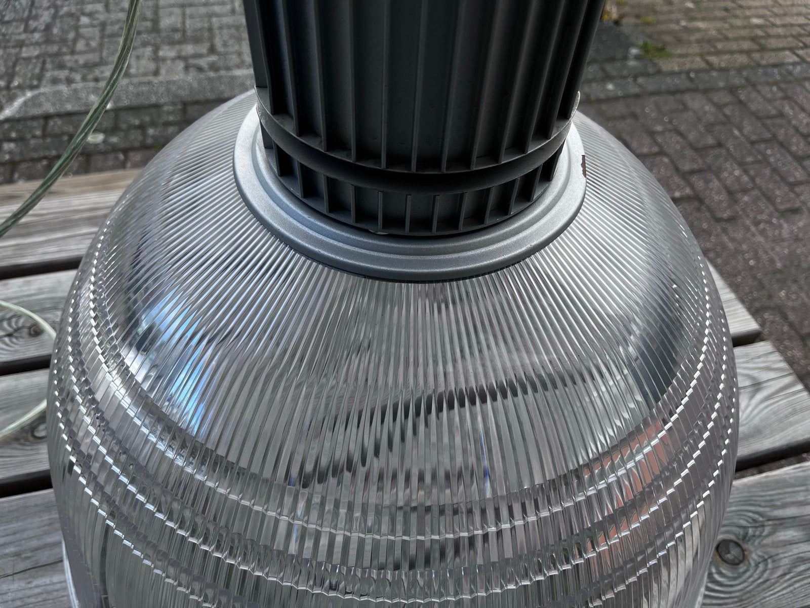 Industriële Hanglampen / Werkplaatslampen (4 stuks), Ophalen, Gebruikt