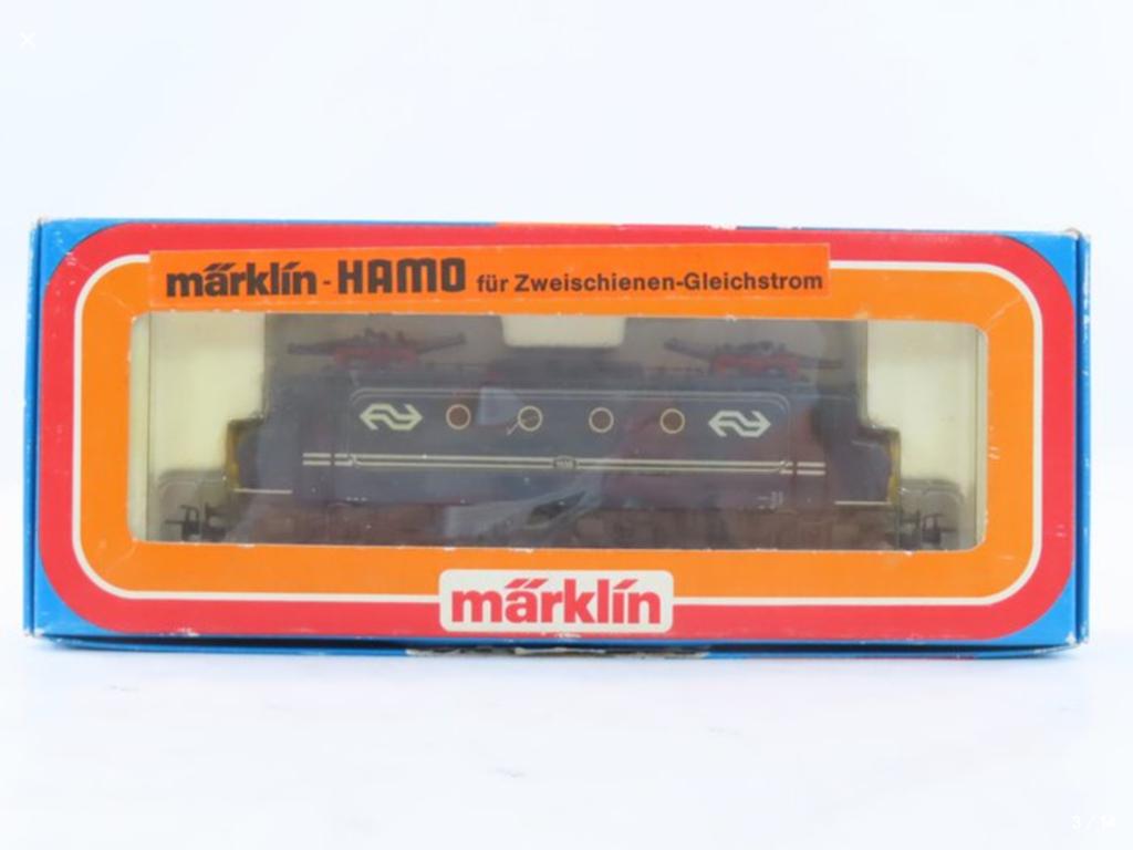 Märklin HAMO NS 1100 met botsneus, DC gelijkstroom, Gebruikt, Ophalen of Verzenden, NS, Märklin