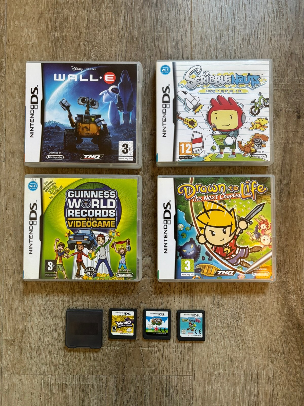 Verschillende Nintendo DS games - Yoshi, Mario, Wario, Avontuur en Actie, 1 speler, Ophalen of Verzenden, Zo goed als nieuw