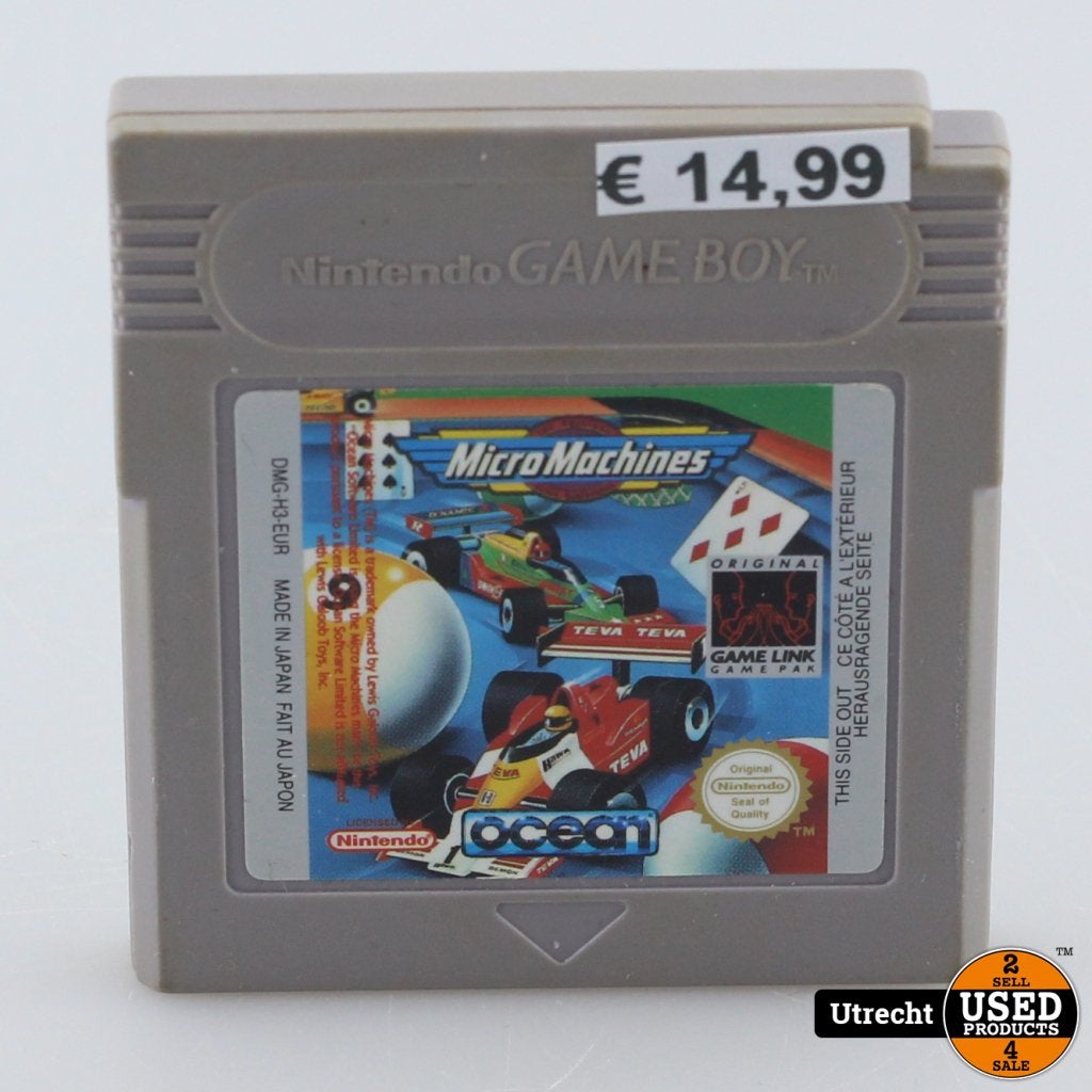 Nintendo Gameboy Micro Machines Losse Cassette