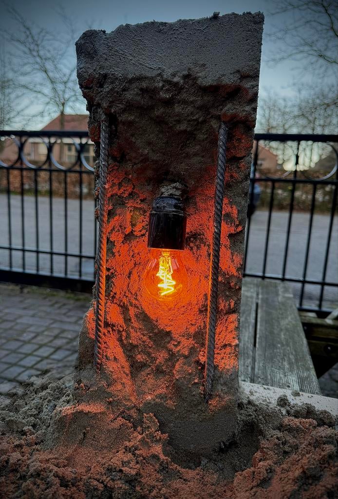 Betonnen lamp, Ophalen of Verzenden, Nieuw