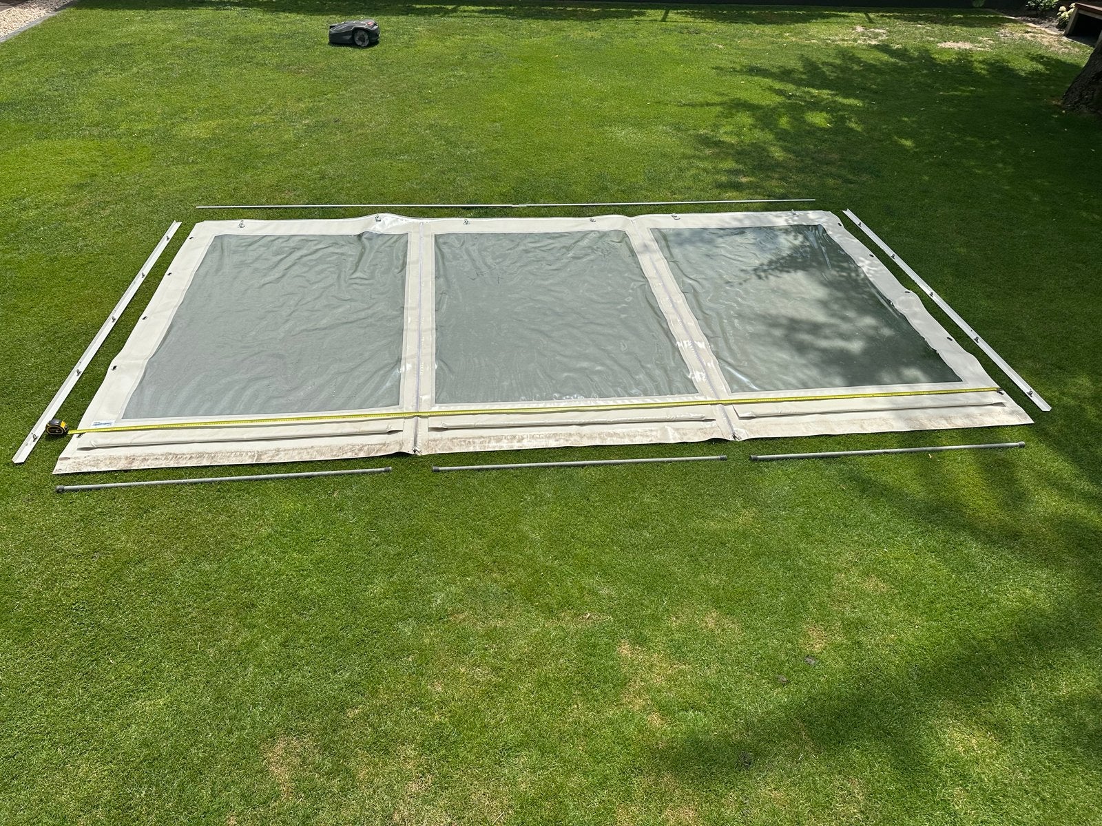 Verandazeil - Ideaal voor overkapping, Tuin en Terras, Ophalen, Gebruikt