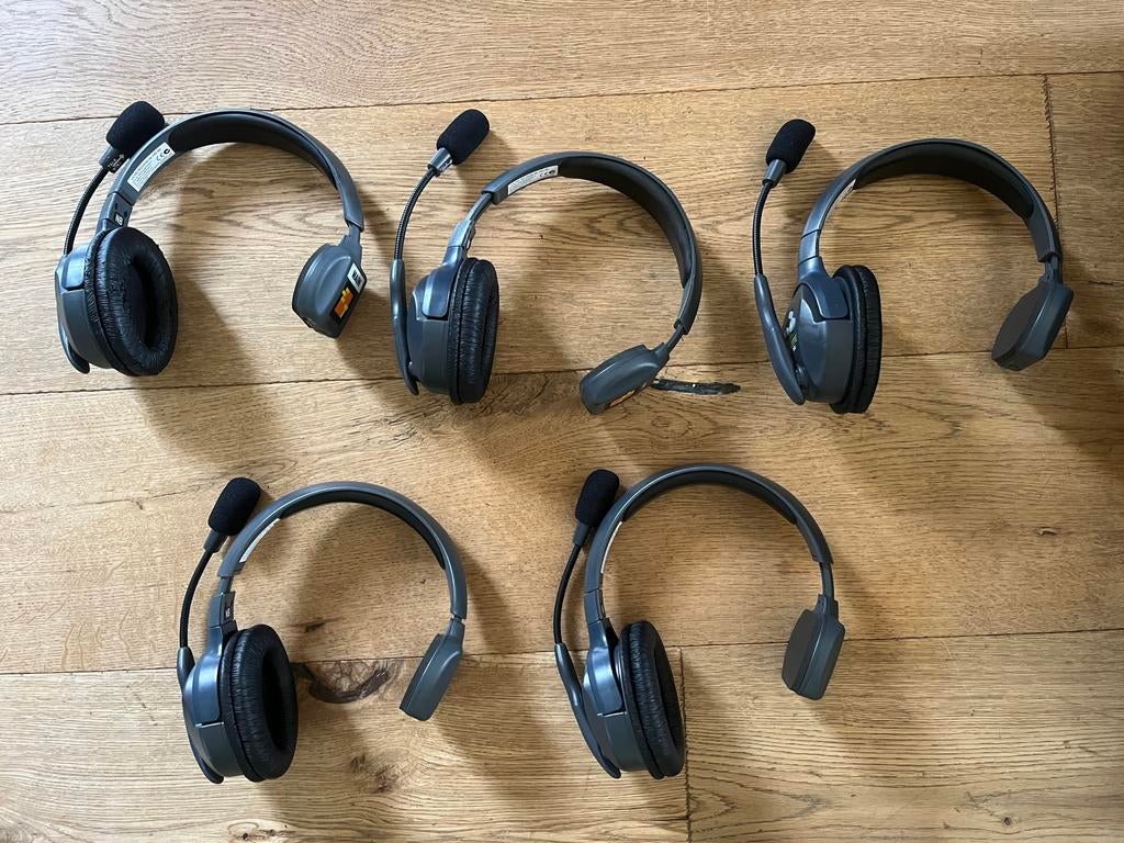 Eartec UltraLite HD Draadloze Intercom Set (5 stuks), Overige merken, Zo goed als nieuw, Draadloos, Op oor (supra aural)
