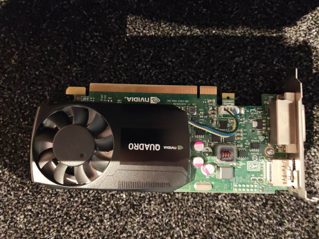 Nvidia Quadro K620, Computers en Software, Videokaarten, Ophalen, PCI-Express 3, GDDR3, DVI