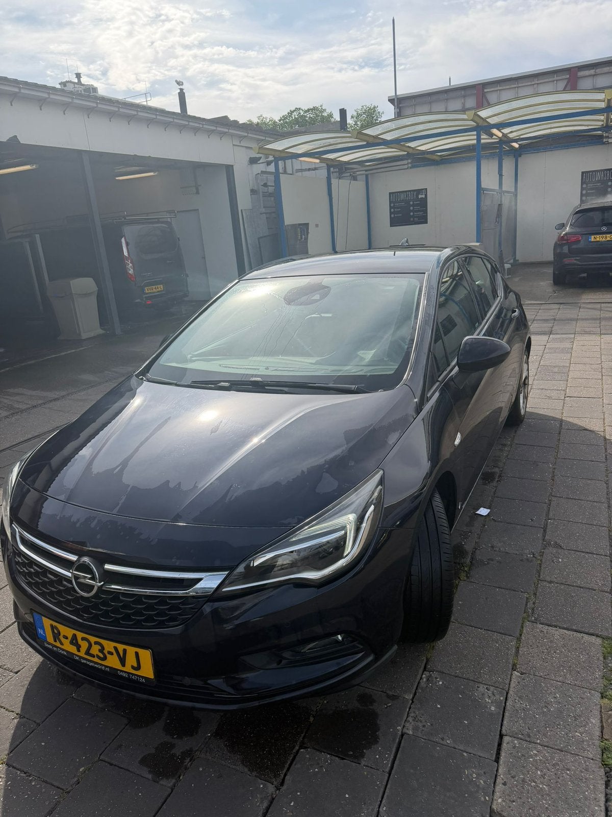 Opel Astra 1.0 2017 Full Option, Auto's, Bluetooth, Zwart, Overige kleuren, Leder
