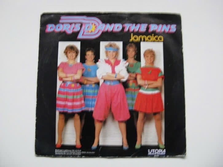 Doris D and the Pins met Jamaica, Ophalen of Verzenden, Gebruikt, 12 inch