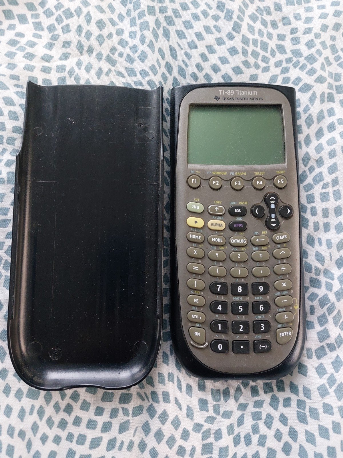 Calculator TI 89 Titanium, Ophalen of Verzenden, Zo goed als nieuw
