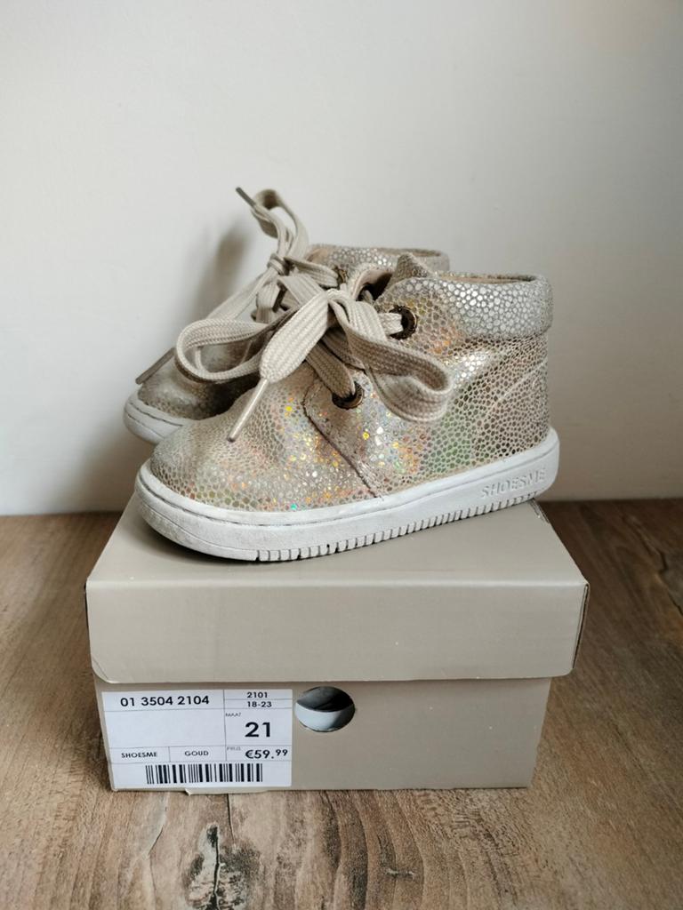Shoesme eerste loopschoentjes maat 21, Kinderen en Baby's, Babykleding | Schoentjes en Sokjes, Ophalen of Verzenden, Zo goed als nieuw